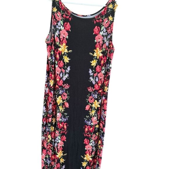 Monroe & Main Red and Yellow Sleeveless Sundress - Picture 8 of 8